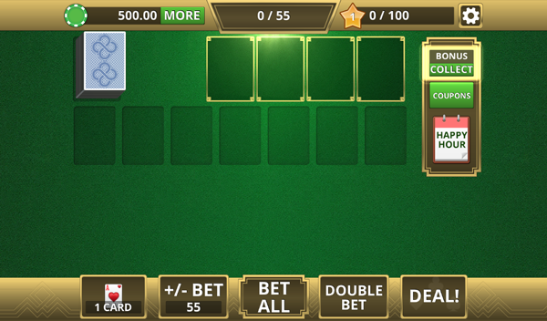 vegas solitaire payout